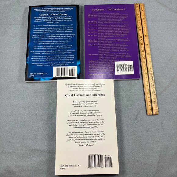 Robert Barefoot 7 Book Lot Disease Conspiracy Coral Calcium Vitamin D - Picture 3 of 6